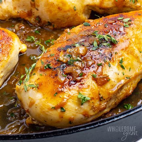 Pan Seared Chicken Breast (So Juicy!) - Wholesome Yum