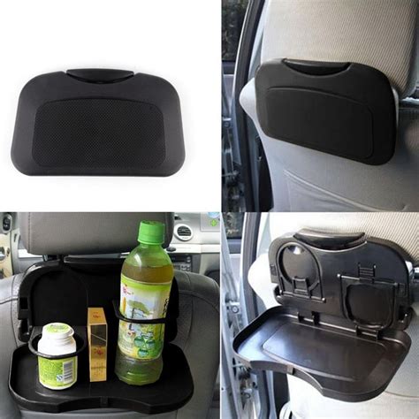 Absales Auto Multifunction Folding Car Back Seat Table Drink Food Cup ...
