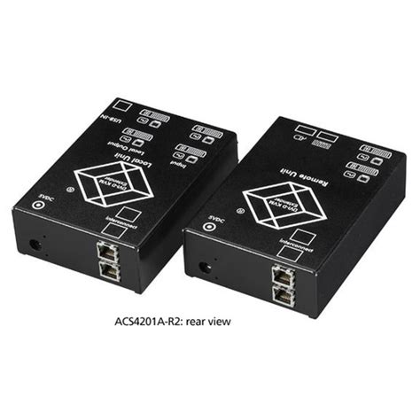 ACS4001A-R2, CATx KVM Extender – DVI-D, USB HID, audio, serial - Black Box