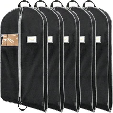 1PK Heavy Duty Garment Bag With Shoe Storage Travel Bag For Dresses ...