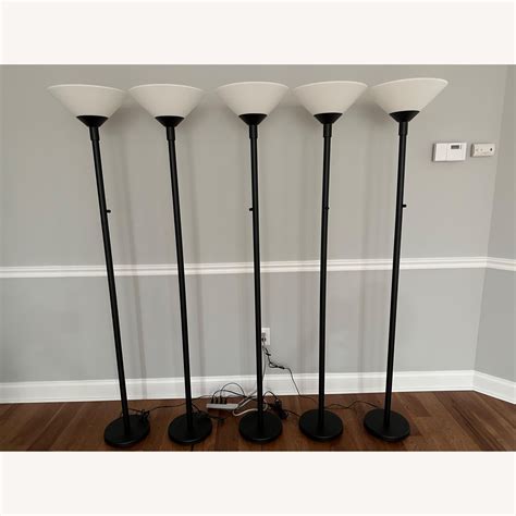 Hampton Bay Floor Lamps Set of 5 - AptDeco