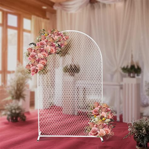 Bedi Props Backdrop Stand Arch, 6.5x3.9 Ft Wedding Arch Ballon Arch ...