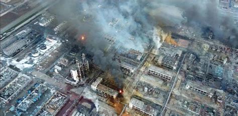 江苏响水“3·21”化工厂爆炸事故死亡人数上升至78人