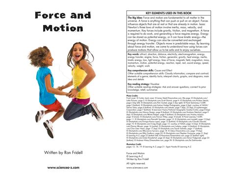 Image result for Free Science Lessons Forces in Motion