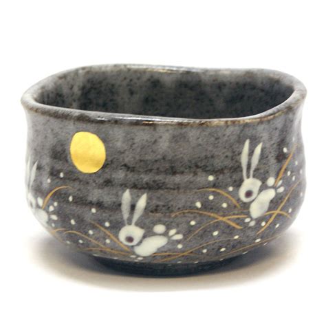 Japanese Matcha Bowl Rabbit KUTANI YAKI(ware) by Kutani- Buy Online in ...