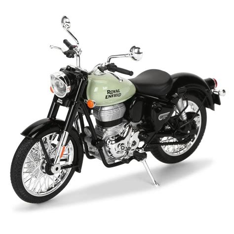 Royal Enfield Classic 350 Redditch Scale Model 1:12 Redditch (Green ...