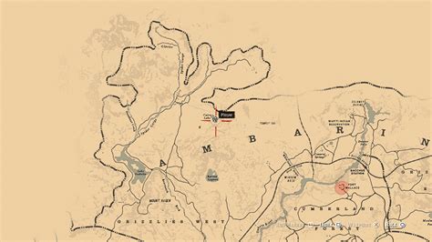 Poisonous Trail Maps and treasure location - Red Dead Redemption 2 ...