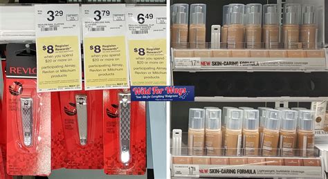 Revlon Illuminance Foundation & Nail Clipper 59¢ Each