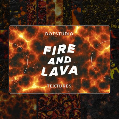 Fire And Lava Textures – MasterBundles