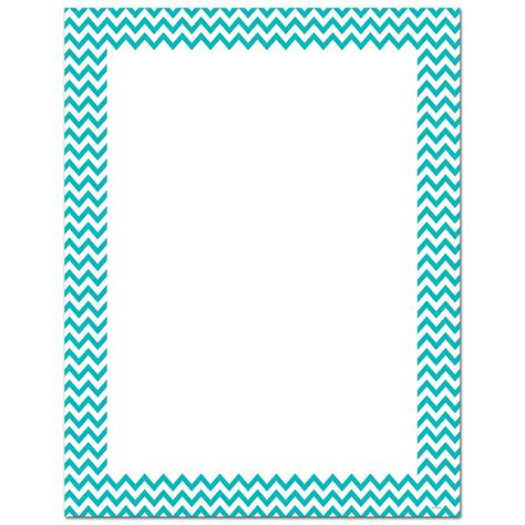 Creative Teaching Press Turquoise Chevron Poster Chart (0967) : Amazon ...