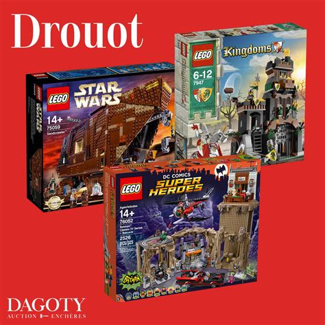 Vente spéciale LEGO chez Drouot volume 2 : à vos enchères - HOTH BRICKS - volume of brick