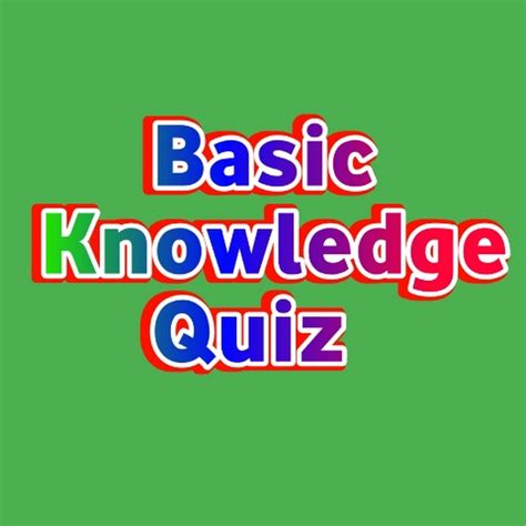 Basic Knowledge Quiz 的图像结果