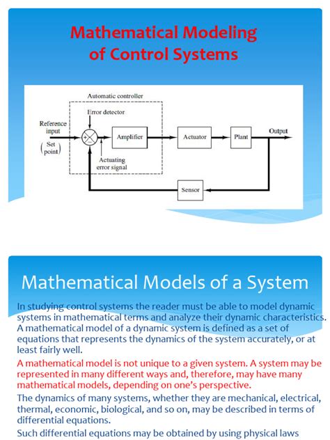 Image result for Mathematical Modelling of Process Control