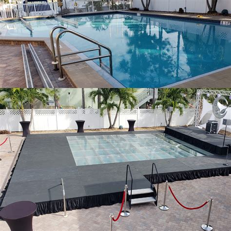 Diy Pool Cover Dance Floor at Oscar Trundle blog