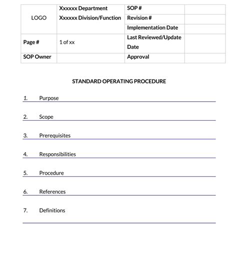 SOP Writing Examples 的图像结果