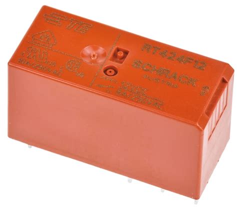 RT424F12 TE Connectivity | TE Connectivity PCB Mount Latching Power ...