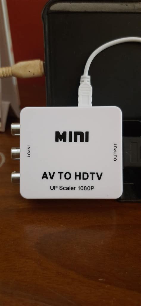 Buy RCA to HDMI Converter, Amtake 1080P RCA Composite CVBS AV to HDMI ...