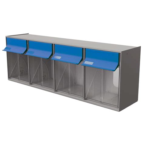 Buy Ideal BNZ Tilt Bins, Plastic Pull Out Storage Bins, Stackable ...
