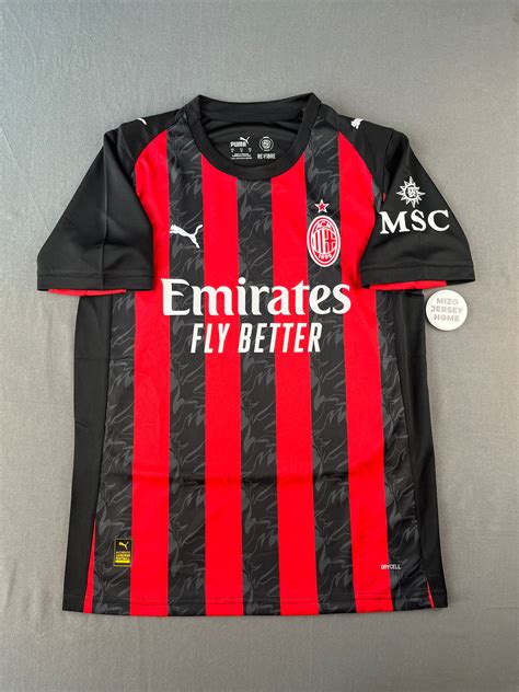 AC MILAN Home 25-26 Jersey Fan Version – Mizo Jersey Home