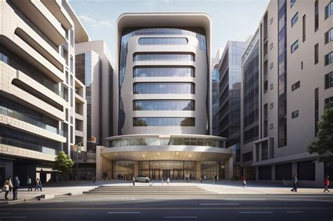 City Building Front View 的图像结果