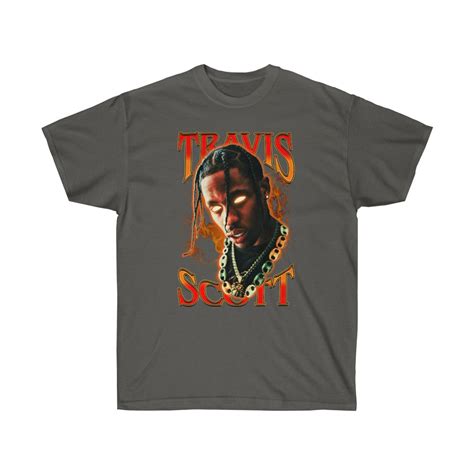 Travis Scott Graphic T-shirt - Etsy