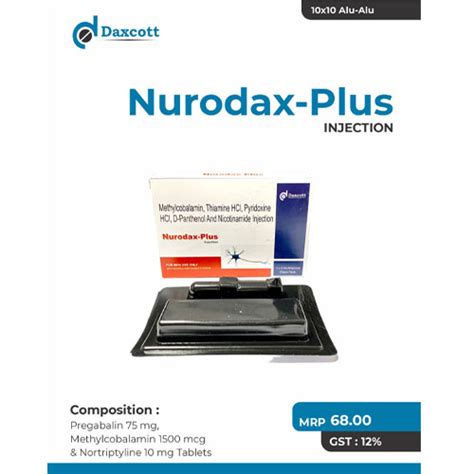 NURODAX-PLUS INJECTION Estocott Pharma Pvt. Ltd.