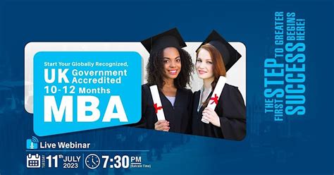 Free UK MBA Webinar - KSA & Bahrain - 11 July 2023, July 11 2023 ...