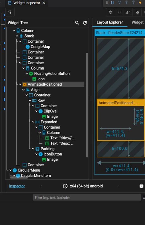 Flutter Button Extend Widget 的图像结果