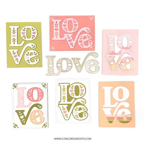 Love Letters Dies - Concord & 9th