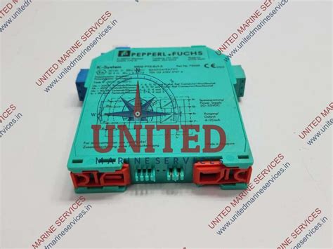 PEPPERL+FUCHS KFD2-PT2-EX1-5 POTENTIOMETER AMPLIFIER K-SYSTEM | United ...