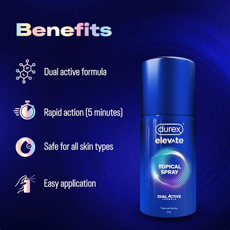 Buy Durex Elevate Climax Delay Spray for Men, 20 gm | 19 Minutes ...
