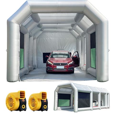 Buy WARSUN Inflatable Paint Booth 33x16.5x13Ft with Oversized Air ...