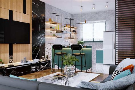 A Small Bachelor Pad with a Big Attitude | Goodhomes.co.in