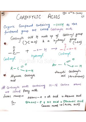 Alcohols Notes for B.Sc 2nd Year Organic Chemistry - Studocu