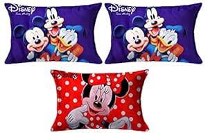 Buy Kuber Industries Disney Team Minnie Mickey Print Silk Special Long ...