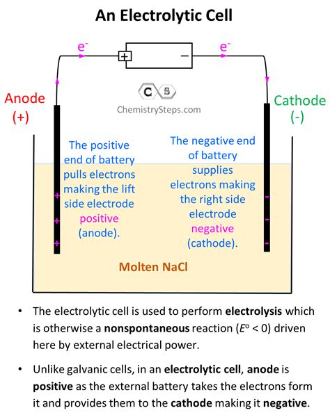 Image result for Simple Electrolytic Cell