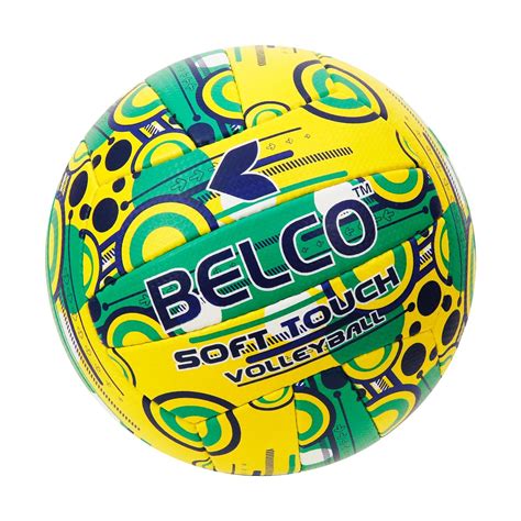 Buy BELCO SPORTS Soft Touch Volleyball Size 4 Green Online at Low ...