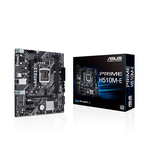 Amazon.in: Buy ASUS Prime H510M-E Lga1200 (Intel 11Th/10Th Gen) Micro ...