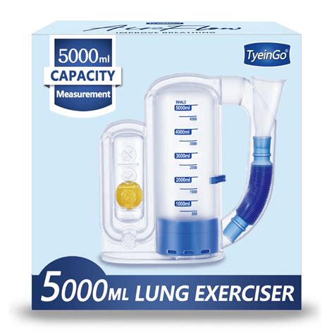 Buy Incentive Spirometer Adult, Breathing Exercise Device for Lungs ...