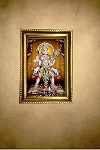 Hanuman Ji Hanumanji Jai Bajrangbali Wall Painting - Divine Elegance in ...