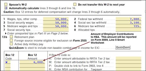 How do I enter information for a Health Savings Ac... - Intuit ...