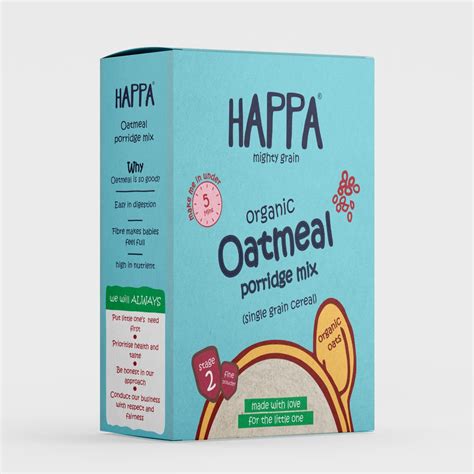 Happa Oatmeal Cereal Mix 200gm