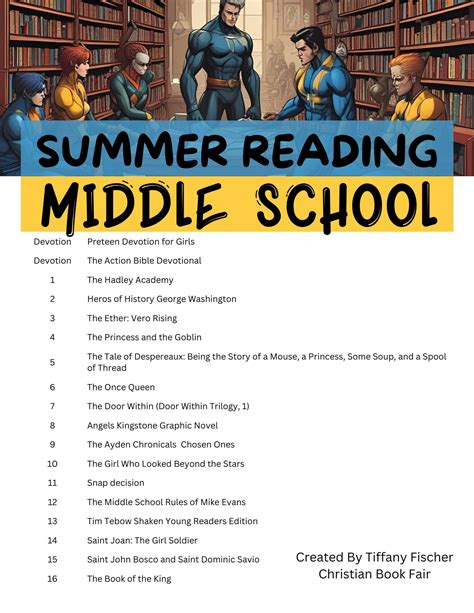 2024 Elementary & Middle School Reading List – Christian Book Fair