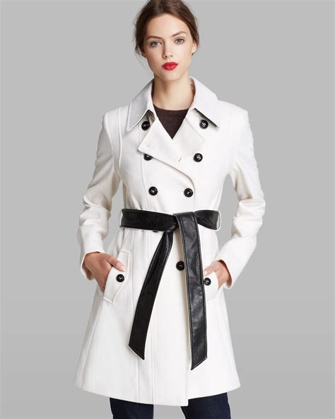 White Trench Coat Jacket at William Ashbolt blog