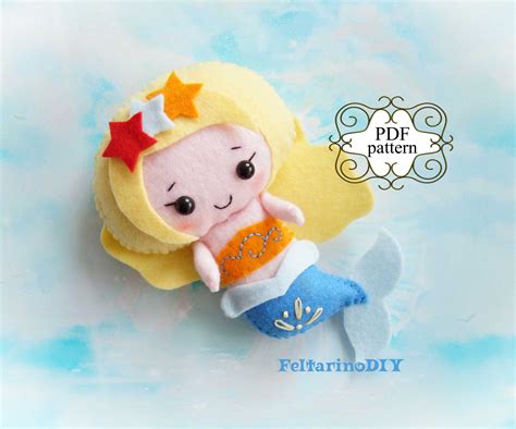 Image result for Felt Easy Mermaid Pattern