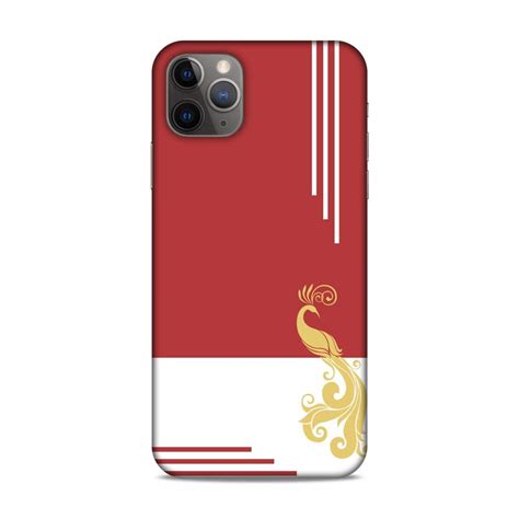 ANGEL ENTERPRISE Peacock Free Hand Drawing with White Stripes iPhone 11 ...