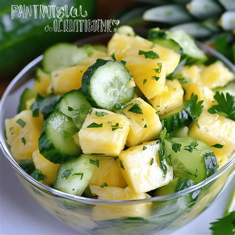 Delicious Pineapple Cucumber Salad Recipe for Summer Refreshment