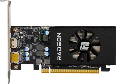 PowerColor RX 6400 4GB GDDR6 Low Profile GDDR6 4 GB AMD/ATI Chipset 64 ...