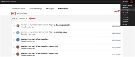 Image result for Toggle Center Notifications