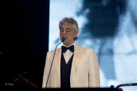 Andrea Bocelli in Concert Photograph by Rene Triay Photography